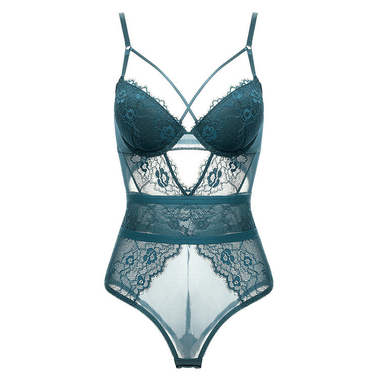 Seamless Victorian bodysuit with bra