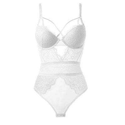 Seamless Victorian bodysuit with bra