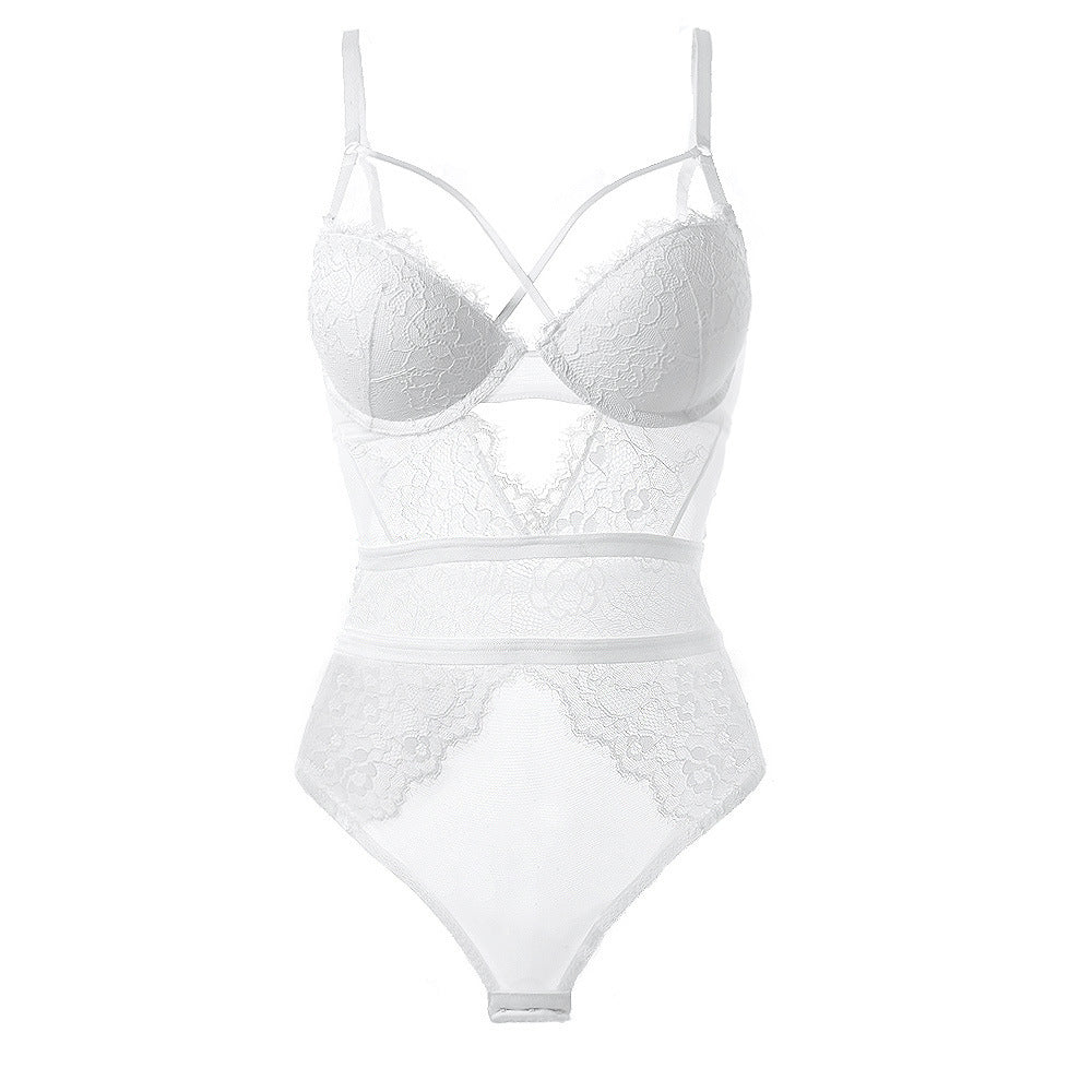Seamless Victorian bodysuit with bra